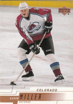 #49 Aaron Miller - Colorado Avalanche - 2000-01 Upper Deck Hockey