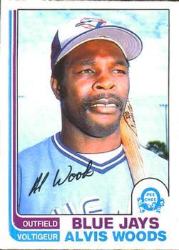 #49 Alvis Woods - Toronto Blue Jays - 1982 O-Pee-Chee Baseball