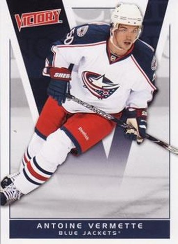 #49 Antoine Vermette - Columbus Blue Jackets - 2010-11 Upper Deck Victory Hockey