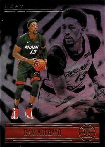 #49 Bam Adebayo - Miami Heat - 2020-21 Panini Illusions Basketball
