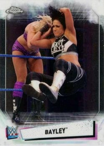 #49 Bayley - 2021 Topps WWE Chrome Wrestling