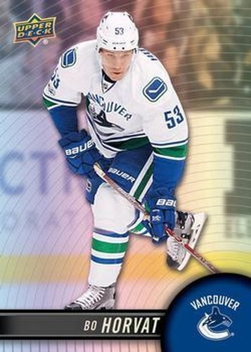 #49 Bo Horvat - Vancouver Canucks - 2017-18 Upper Deck Tim Hortons Hockey