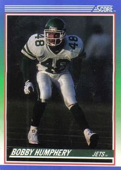 #49 Bobby Humphery - New York Jets - 1990 Score Football
