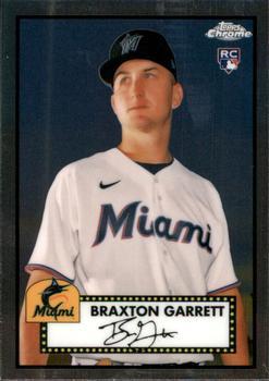 #49 Braxton Garrett - Miami Marlins - 2021 Topps Chrome Platinum Anniversary Baseball