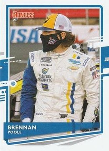 #49 Brennan Poole - Premium Motorsports - 2021 Donruss Racing