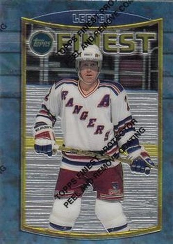 #49 Brian Leetch - New York Rangers - 1994-95 Finest Hockey