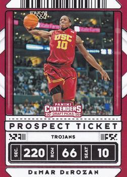 #49 DeMar DeRozan - USC Trojans - 2020 Panini Contenders Draft Picks Basketball