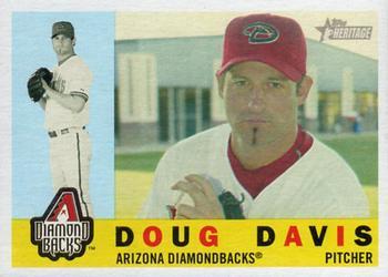 #49 Doug Davis - Arizona Diamondbacks - 2009 Topps Heritage Baseball