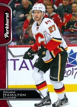 #49 Dougie Hamilton - Calgary Flames - 2016-17 Parkhurst - Red Hockey