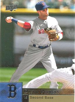 #49 Dustin Pedroia - Boston Red Sox - 2009 Upper Deck Baseball
