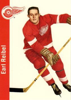 #49 Earl Reibel - Detroit Red Wings - 1994 Parkhurst Missing Link 1956-57 Hockey