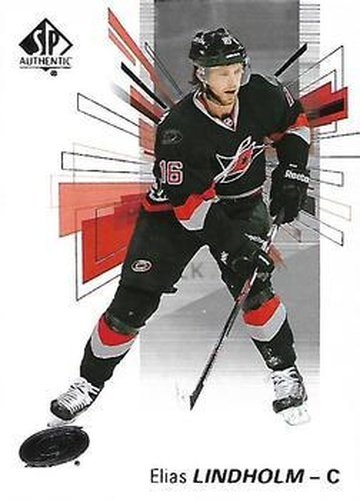 #49 Elias Lindholm - Carolina Hurricanes - 2016-17 SP Authentic Hockey