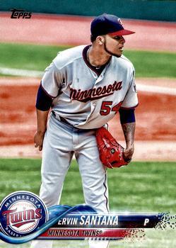 #49 Ervin Santana - Minnesota Twins - 2018 Topps Baseball