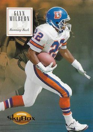 #49 Glyn Milburn - Denver Broncos - 1994 SkyBox Premium Football