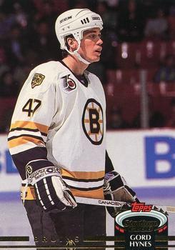#49 Gord Hynes - Boston Bruins - 1992-93 Stadium Club Hockey