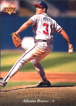 #49 Greg Maddux - Atlanta Braves - 1995 Upper Deck Baseball