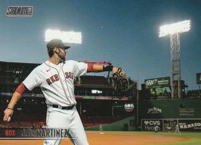 #49 J.D. Martinez - Boston Red Sox - 2021 Stadium Club Baseball