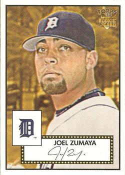 #49 Joel Zumaya - Detroit Tigers - 2006 Topps 1952 Edition Baseball