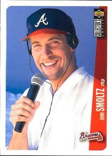 #49 John Smoltz - Atlanta Braves - 1996 Collector's Choice Baseball