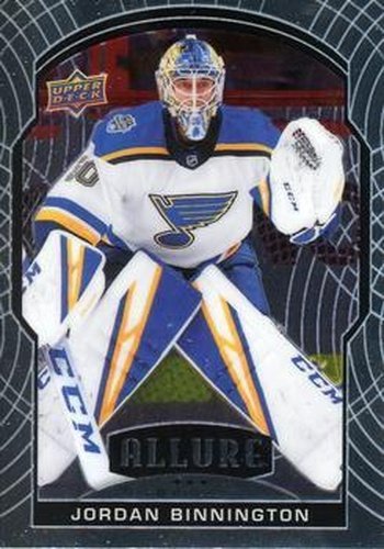 #49 Jordan Binnington - St. Louis Blues - 2020-21 Upper Deck Allure Hockey