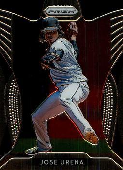 #49 Jose Urena - Miami Marlins - 2019 Panini Prizm Baseball