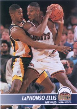 #49 LaPhonso Ellis - Denver Nuggets - 1994-95 Hoops Basketball