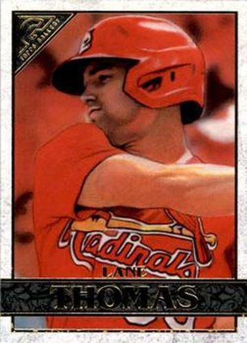#49 Lane Thomas - St. Louis Cardinals - 2020 Topps Gallery Baseball