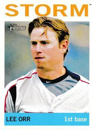 #49 Lee Orr - Lake Elsinore Storm - 2013 Topps Heritage Minor League Baseball