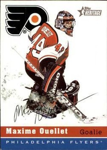 #49 Maxime Ouellet - Philadelphia Flyers - 2000-01 Topps Heritage Hockey