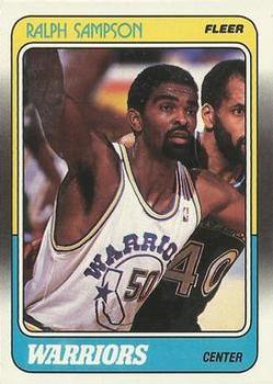 #49 Ralph Sampson - Golden State Warriors - 1988-89 Fleer Basketball