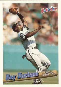 #49 Ray Durham - Chicago White Sox - 1996 Bazooka Baseball