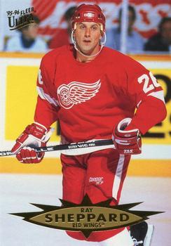 #49 Ray Sheppard - Detroit Red Wings - 1995-96 Ultra Hockey