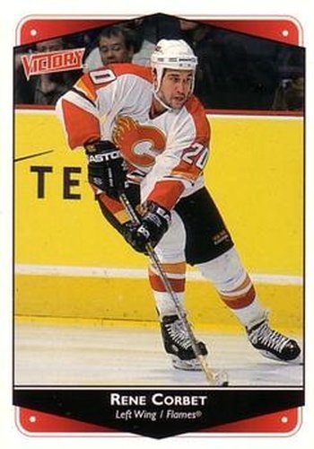 #49 Rene Corbet - Calgary Flames - 1999-00 Upper Deck Victory Hockey