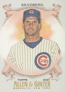 #49 Ryne Sandberg - Chicago Cubs - 2021 Topps Allen & Ginter Baseball