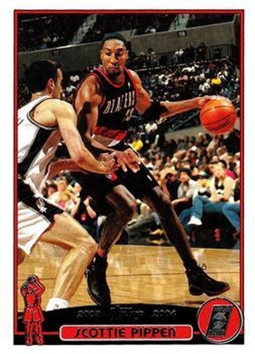 #49 Scottie Pippen - Portland Trail Blazers - 2003-04 Topps Basketball