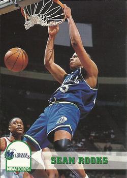 #49 Sean Rooks - Dallas Mavericks - 1993-94 Hoops Basketball