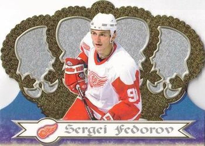 #49 Sergei Fedorov - Detroit Red Wings - 1999-00 Pacific Crown Royale Hockey