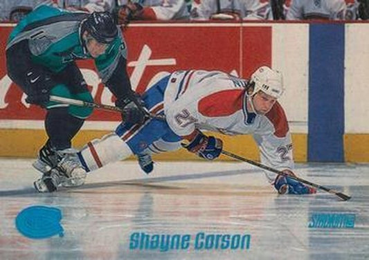 #49 Shayne Corson - Montreal Canadiens - 1999-00 Stadium Club Hockey