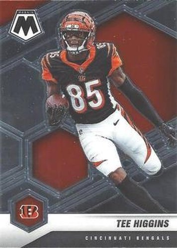 #49 Tee Higgins - Cincinnati Bengals - 2021 Panini Mosaic Football