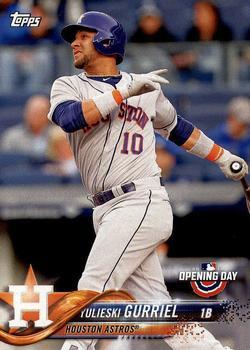 #49 Yulieski Gurriel - Houston Astros - 2018 Topps Opening Day Baseball