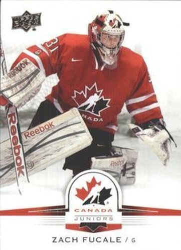 #49 Zach Fucale - Canada - 2014-15 Upper Deck Team Canada Juniors Hockey