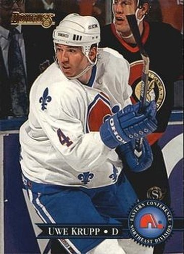 #49 Uwe Krupp - Quebec Nordiques - 1995-96 Donruss Hockey