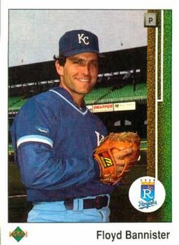 #549 Floyd Bannister - Kansas City Royals - 1989 Upper Deck Baseball