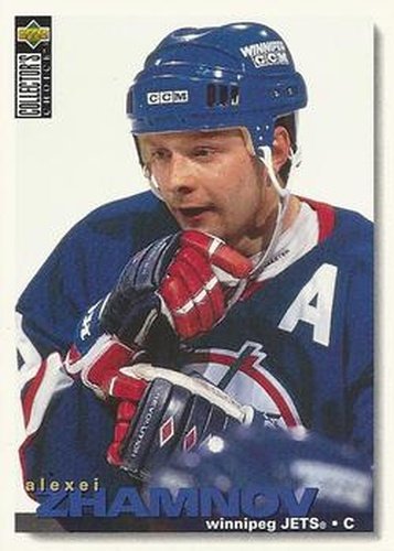 #49 Alexei Zhamnov - Winnipeg Jets - 1995-96 Collector's Choice Hockey