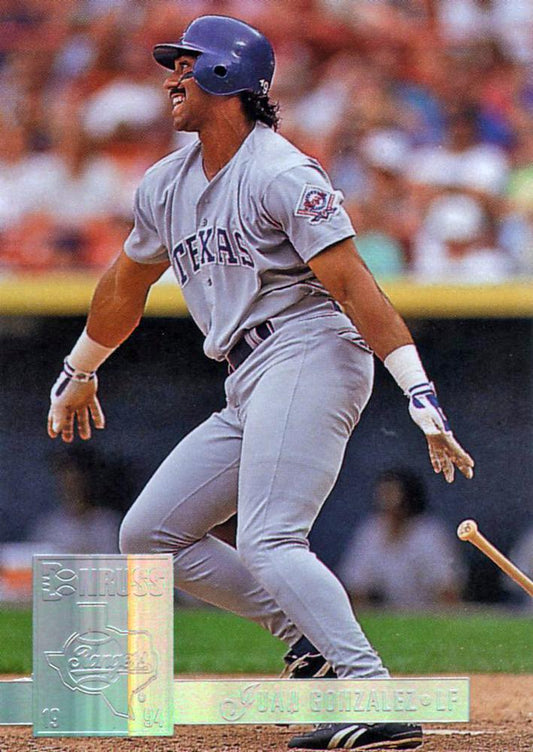 #49 Juan Gonzalez - Texas Rangers - 1994 Donruss Baseball - Special Edition