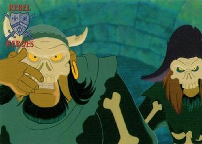 #49 Illuminated by torchlight, Quasim - 1996 Skybox Hunchback of Notre Dame