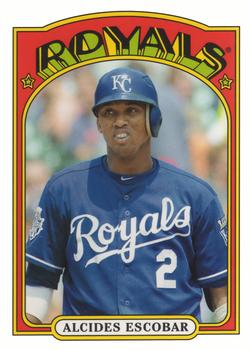 #49 Alcides Escobar - Kansas City Royals - 2013 Topps Archives Baseball