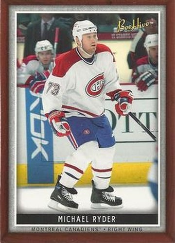 #49 Michael Ryder - Montreal Canadiens - 2006-07 Upper Deck Beehive Hockey