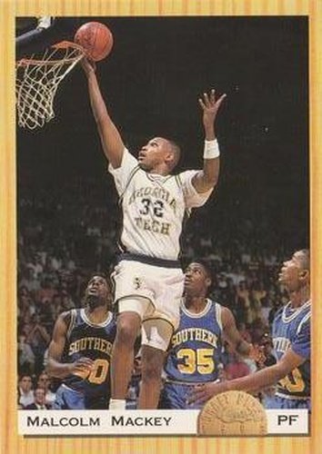 #49 Malcolm Mackey - Phoenix Suns - 1993 Classic Draft Picks Basketball