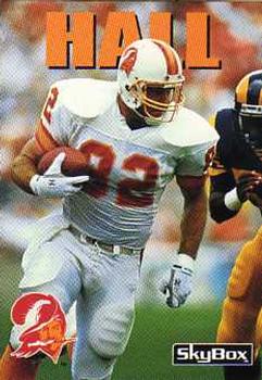 #49 Ron Hall - Tampa Bay Buccaneers - 1992 SkyBox Impact Football
